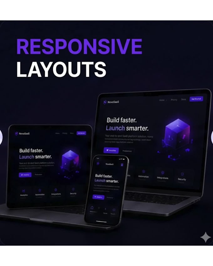 create a modern bento UI saas website