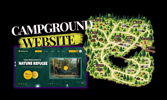 create a wordpress campground website for rv parks