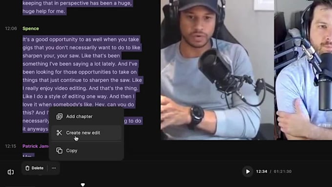 repurpose video content, edit long form videos into shorts clips