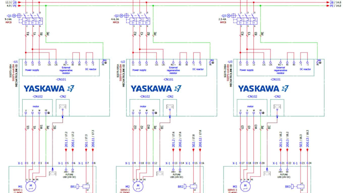 draw eplan electrical schematics, wiring and autocad layout