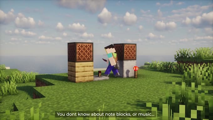 convert or make a minecraft note block song