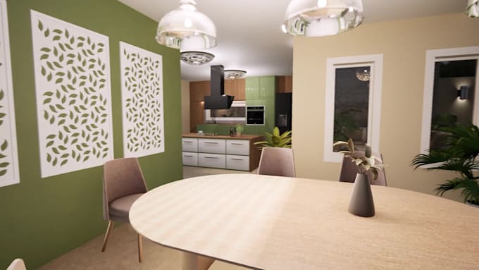 3d architectural design render