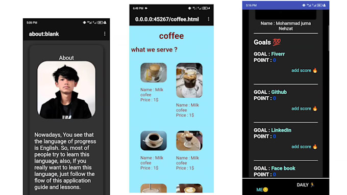 build responsive website using html, css ,javascript