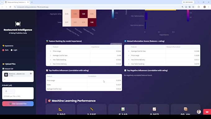 train and deploy  machine learning model with streamlit app