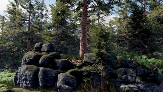design 3d scenes, level design, terrain map and environment in unity 3d