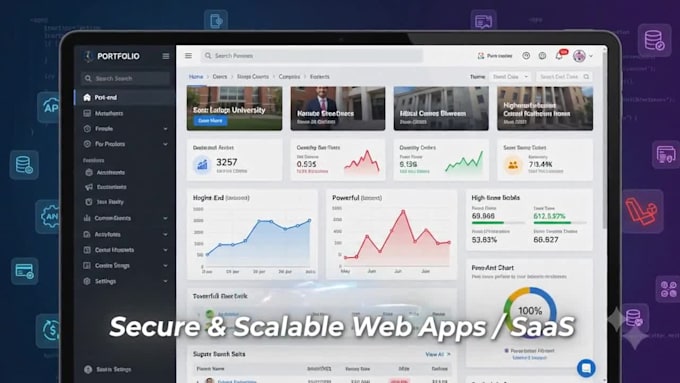 develop a custom laravel web application or saas platform