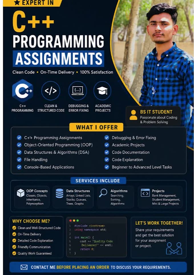 make your cpp programming assignments
