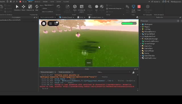 Corriger le script roblox, créer la mécanique de jeu roblox, système de ...