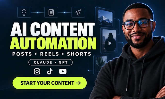 claude ai content creator ig social media ai content manager chatgpt automation