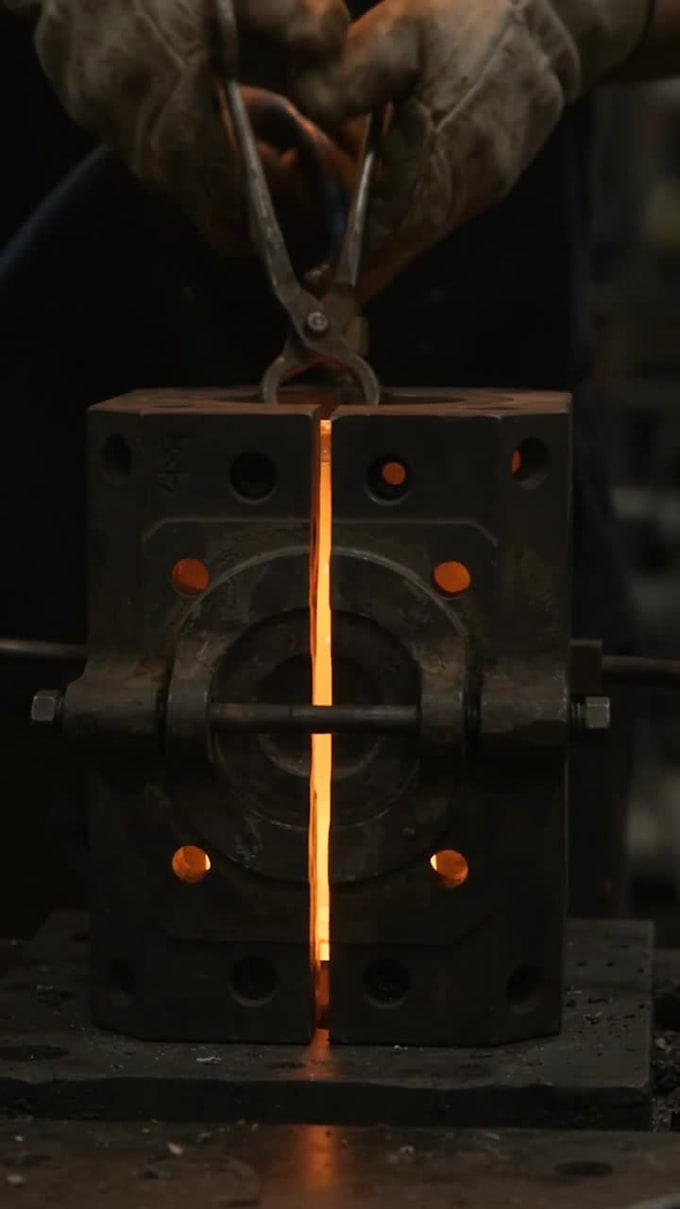 make a 3d industrial process and mechanical animation