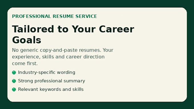 write an ats friendly resume that gets you noticed