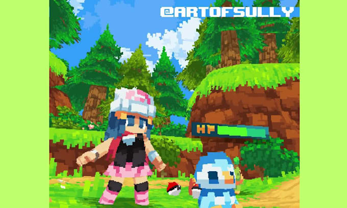 create pixel art animation, 2d sprite sheets, and pixel characters