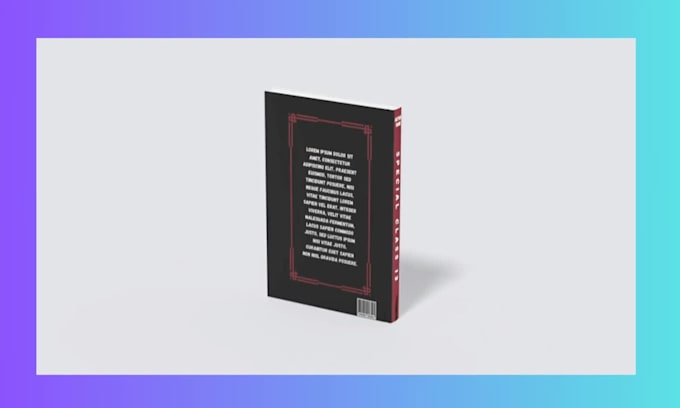 design and create your book cover
