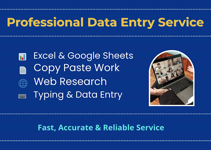 data entry web research expert