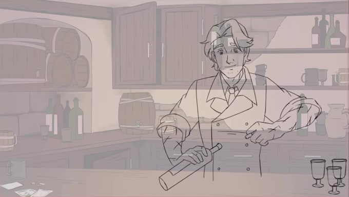 do 2d hand drawn, 2d traditional animation, frame by frame, and cell animation