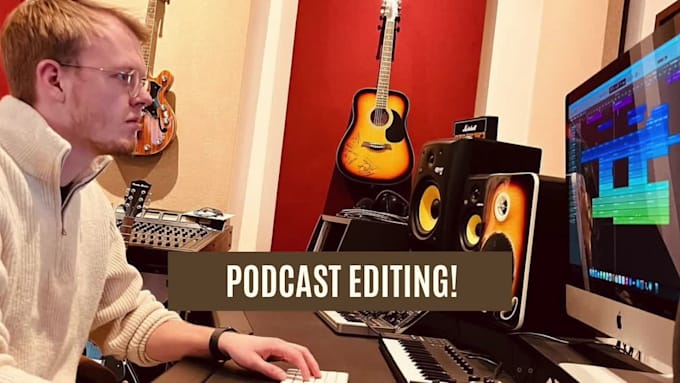 professionally edit your podcast broadcast ready