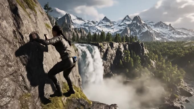 develop a realistic open world game in unreal engine 5