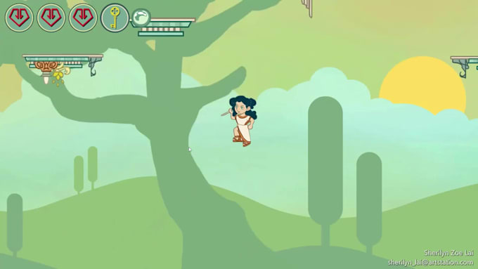 develop 2d platformer mobile or PC game in unity