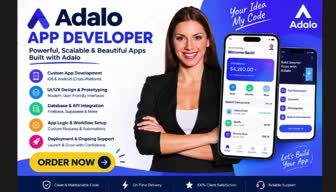 build adalo app with payments, database, and API integration