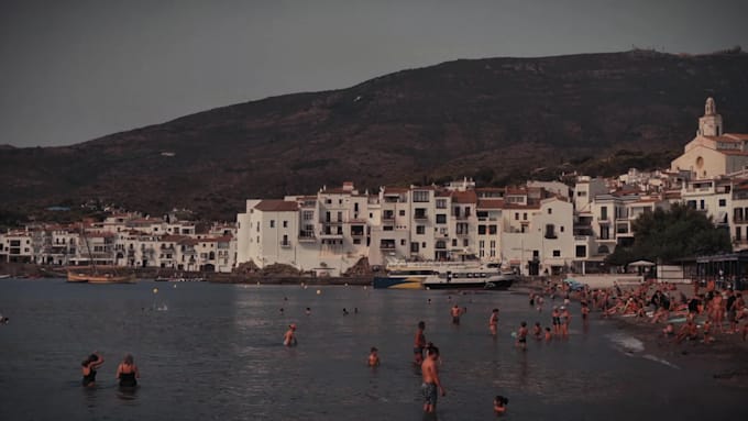 create a cinematic editing with professional color grading