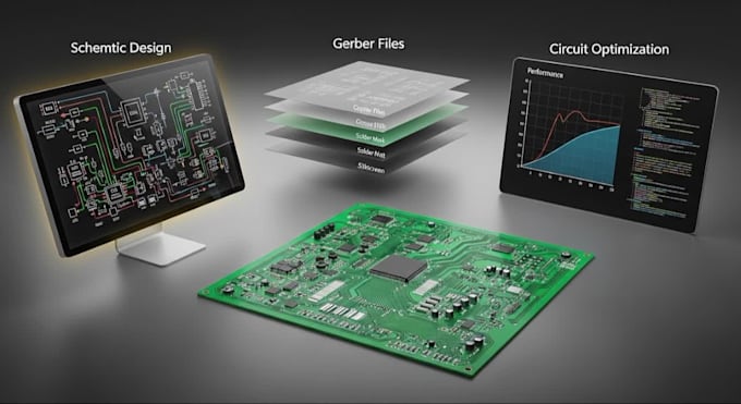 do schematic design pcb board layout circuit pcb design