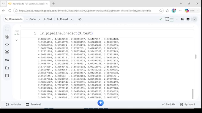build machine learning models using python
