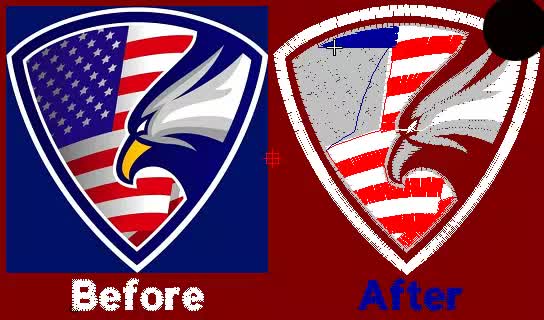 convert logo to embroidery digitizing file fast dlivery