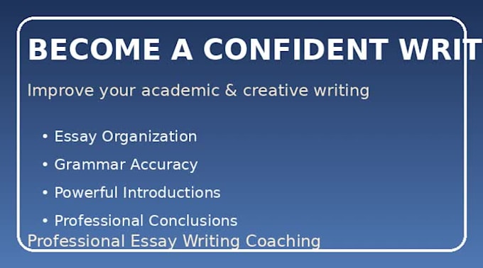 teach essay in detail
