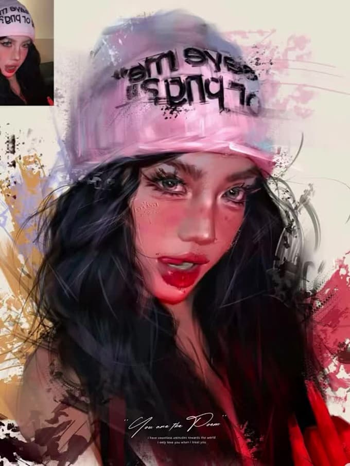 using procreate to create artwork based on personal photos