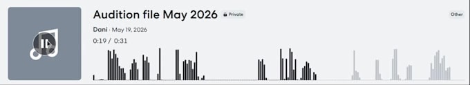 record quality voice over work for your project