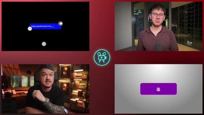 edit youtube talking head videos with motion graphics