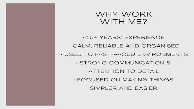 your virtual assistant for admin, inbox and diary management