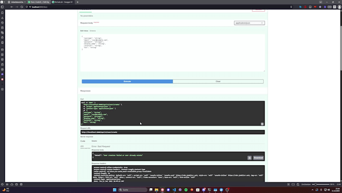 design and implement a custom API system in python using fastapi