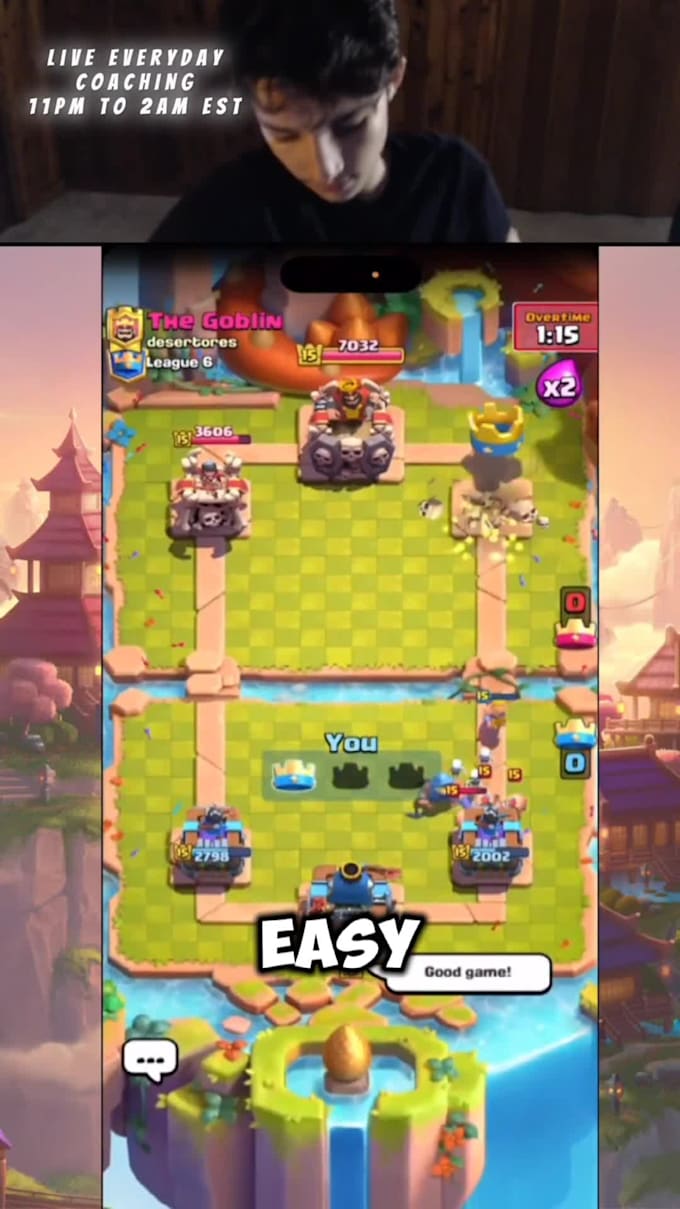 clash royale coach you as a pro