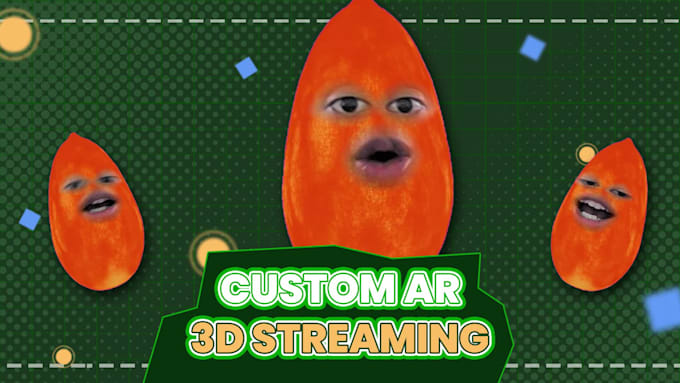 design a custom 3d ar vtuber filter character for streamfog
