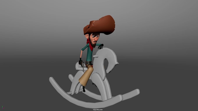 make blender and maya animation with your 3d character