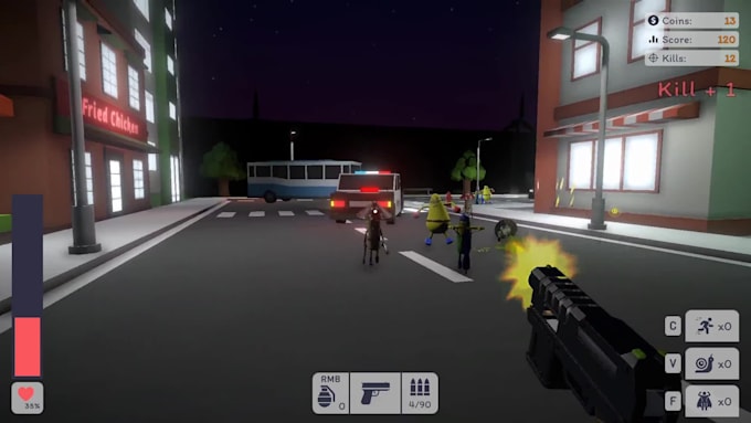 create 2d, 3d games for indie developers and studios
