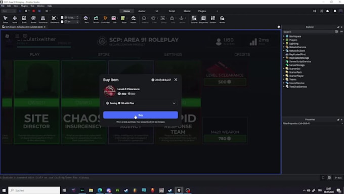 script anything for your roblox game in lua
