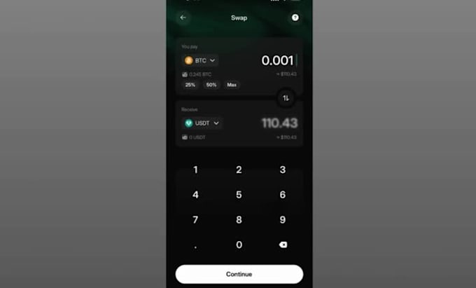 develop crypto wallet app wallet app blockchain app fintech app crypto app