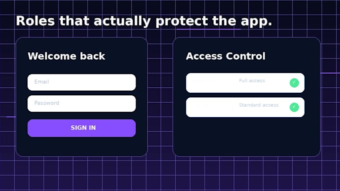 add jwt oauth authentication and user roles to your web app