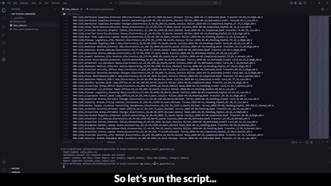 automate excel reports and data processing with python