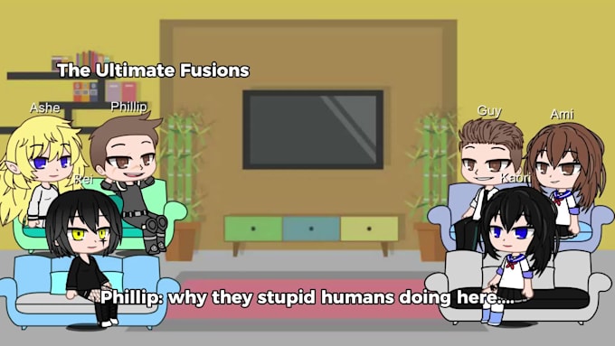 create custom gacha characters for your gacha react videos