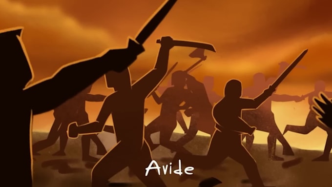 create illustrated animated lyric video for your song