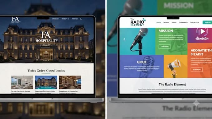 design a professional wordpress website or web design