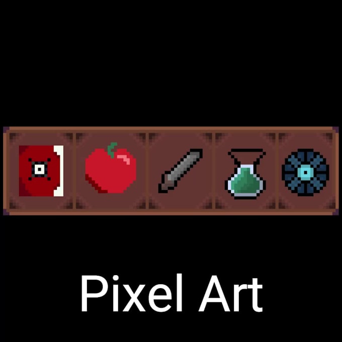 create pixel art icons and sprites for your game or project
