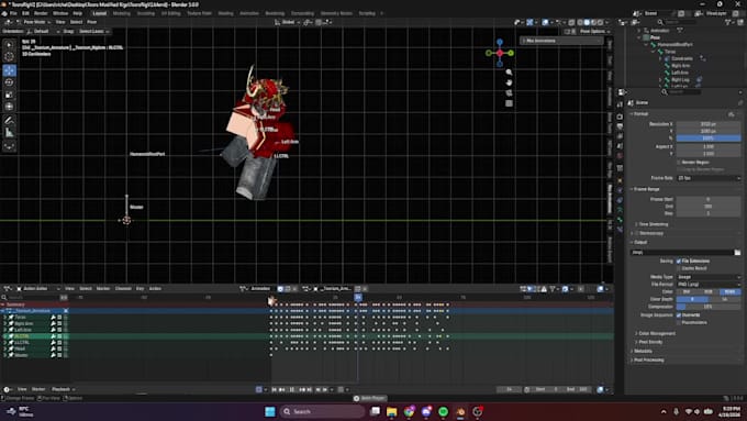 create roblox animations, vfx, emotes, and cinematic game effects