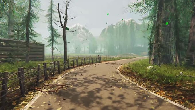 create 3d game environment, unreal engine environment, unity 3d environment