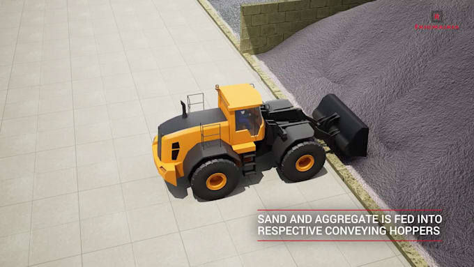 3d industrial animation construction animation video manufacturing process video