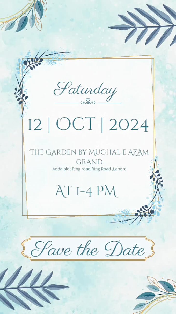 design modern and elegant wedding invitations