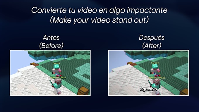 high quality gameplay video editing service